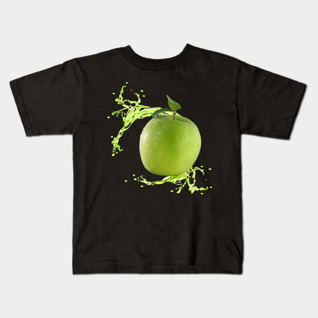 Apple Kids T-Shirt by TeesandTops